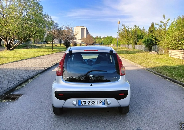 Peugeot 107 cena 7400 przebieg: 165000, rok produkcji 2006 z Kielce małe 121